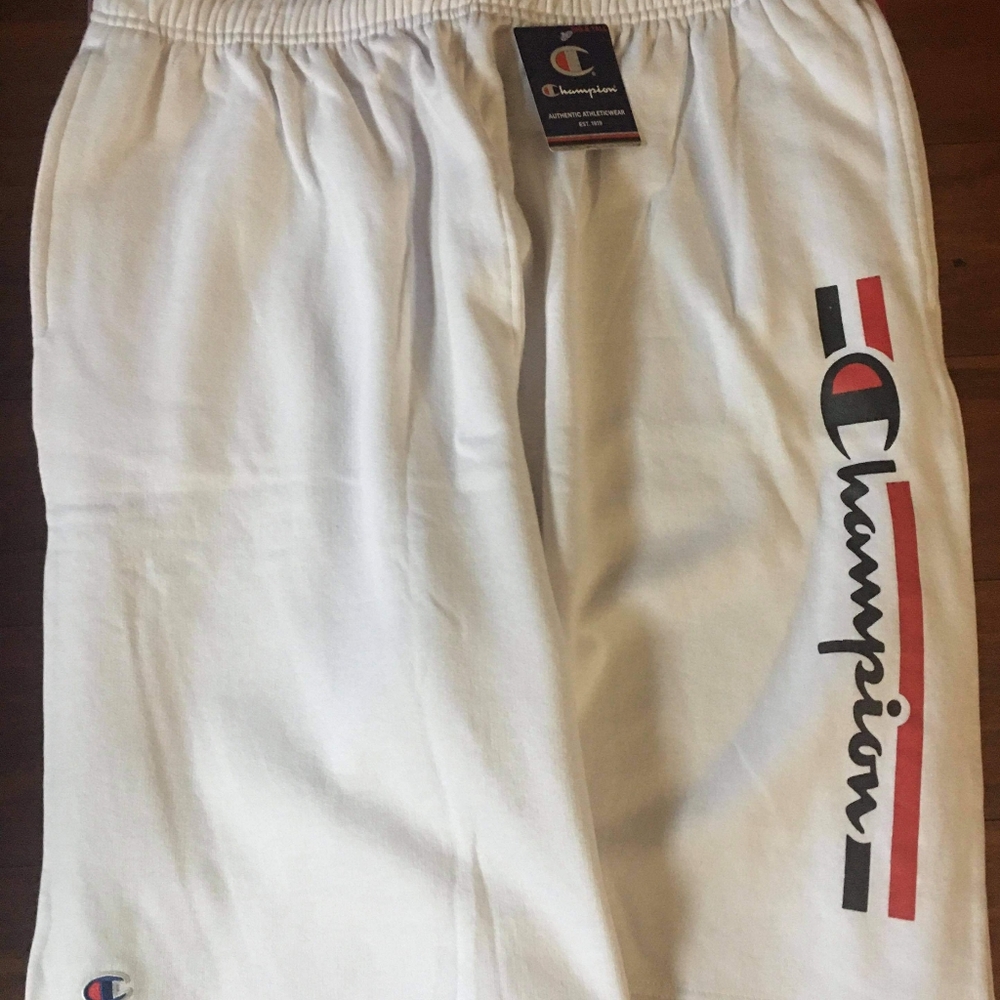 Champion White Shorts